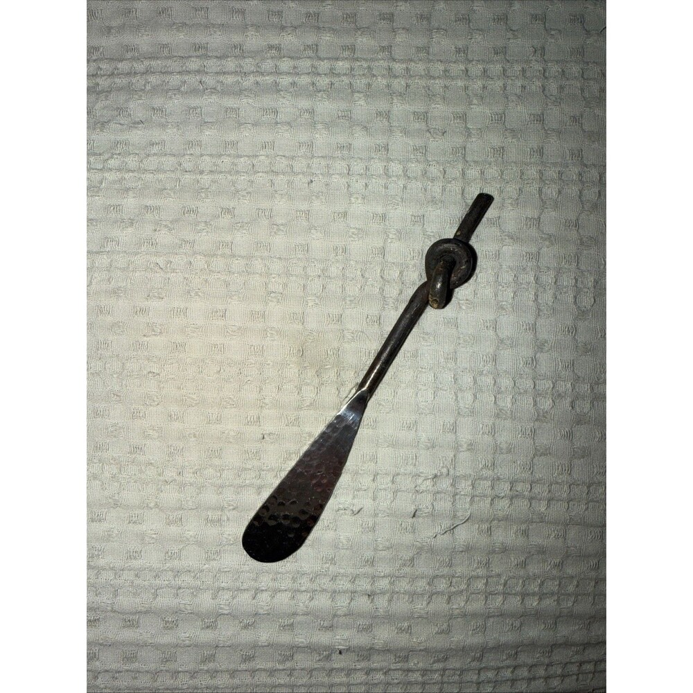 Iron Spreader Hand Forged Butter knife Cheese Spreader